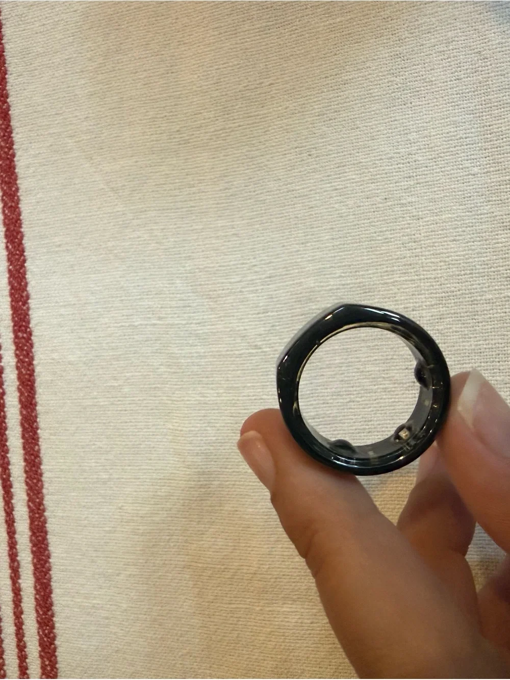 Black Gen 3 Oura Ring Size 8